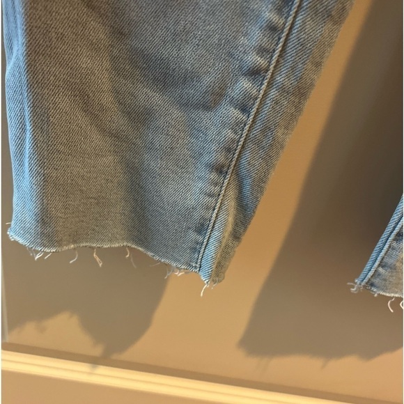 Good American INDIGO145 Women's Good Legs Raw Hem Cigarette Jeans - Picture 9 of 16